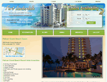Tablet Screenshot of fortlauderdalebeachfronthotel.com